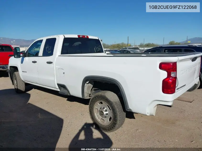 1GB2CUEG9FZ122068 2015 Chevrolet Silverado 2500Hd Wt