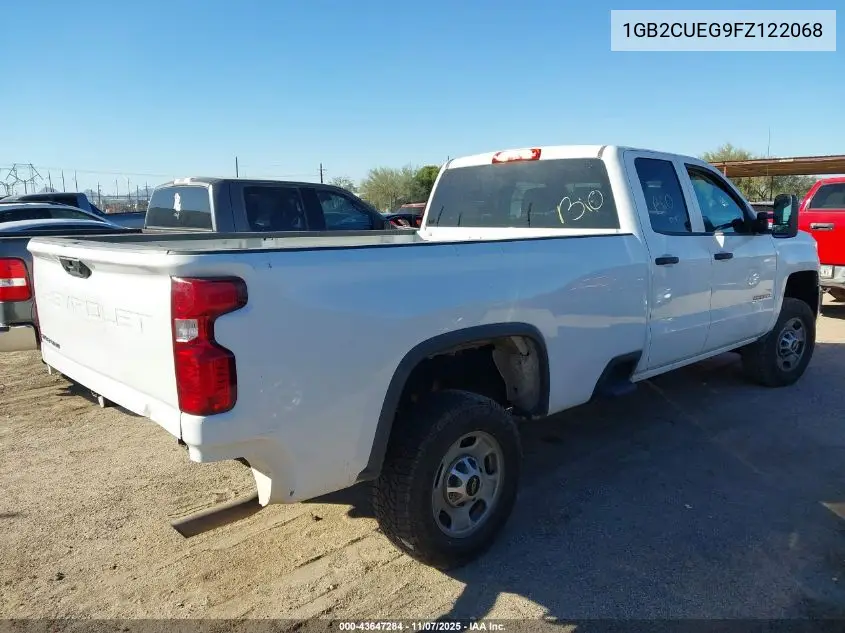 1GB2CUEG9FZ122068 2015 Chevrolet Silverado 2500Hd Wt