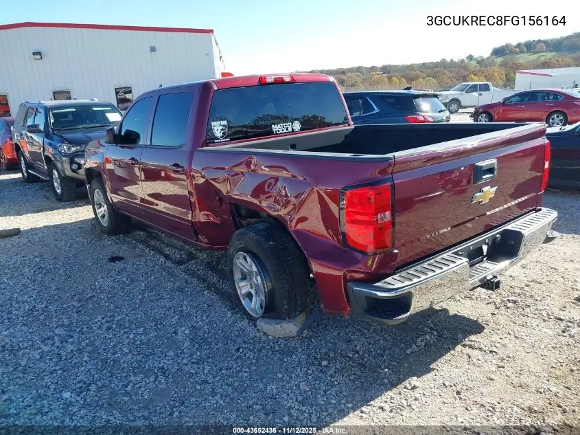 3GCUKREC8FG156164 2015 Chevrolet Silverado 1500 1Lt/2Lt