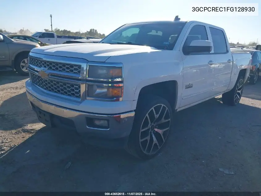 3GCPCREC1FG128930 2015 Chevrolet Silverado 1500 1Lt