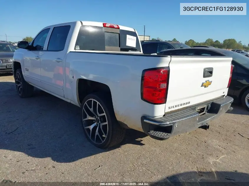 3GCPCREC1FG128930 2015 Chevrolet Silverado 1500 1Lt