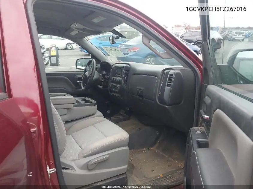 1GCVKPEH5FZ267016 2015 Chevrolet Silverado 1500 Wt