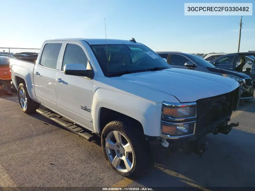 3GCPCREC2FG330482 2015 Chevrolet Silverado 1500 1Lt