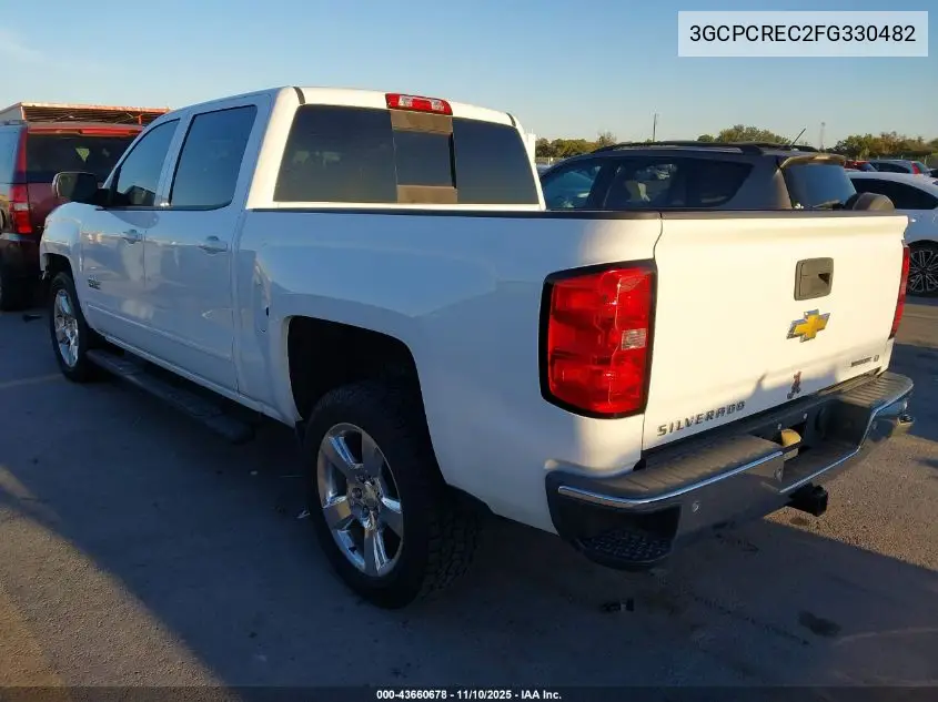 3GCPCREC2FG330482 2015 Chevrolet Silverado 1500 1Lt