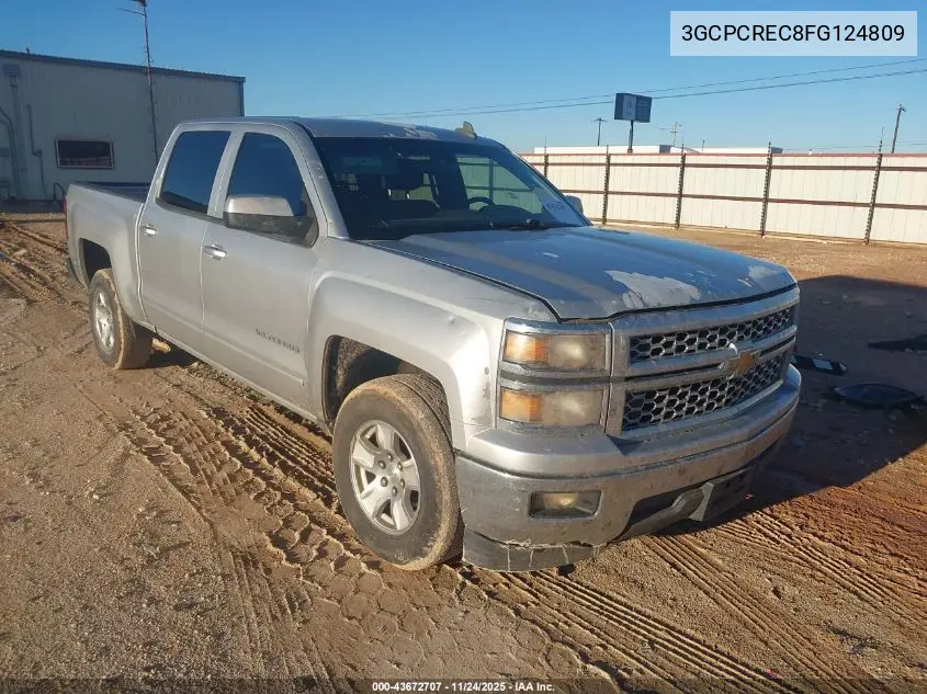 3GCPCREC8FG124809 2015 Chevrolet Silverado 1500 1Lt