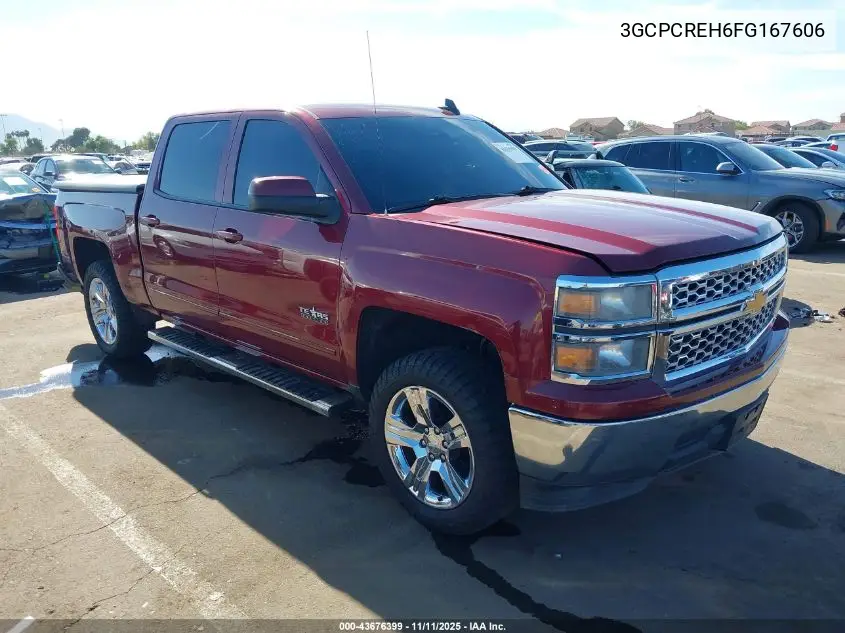 3GCPCREH6FG167606 2015 Chevrolet Silverado 1500 1Lt