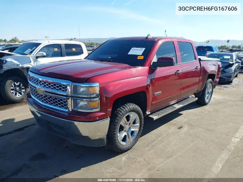 3GCPCREH6FG167606 2015 Chevrolet Silverado 1500 1Lt