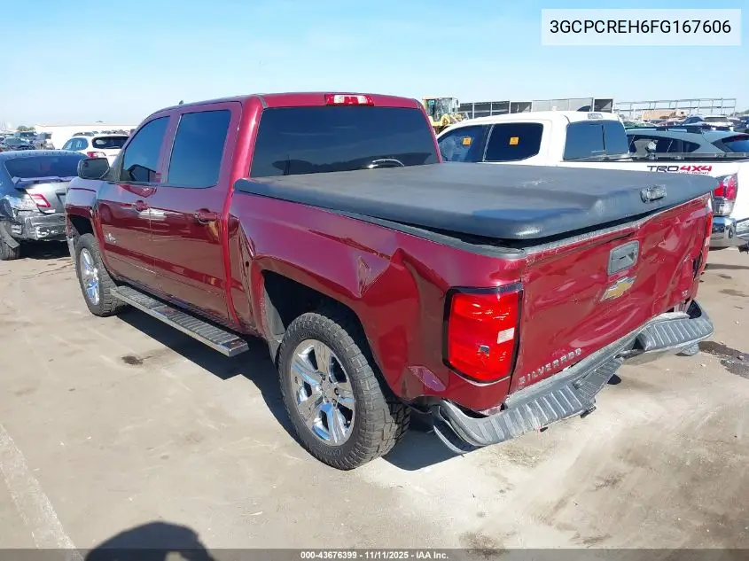 3GCPCREH6FG167606 2015 Chevrolet Silverado 1500 1Lt