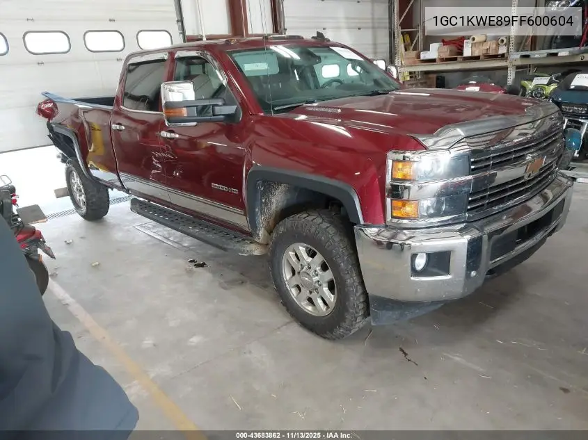 1GC1KWE89FF600604 2015 Chevrolet Silverado 2500Hd Ltz