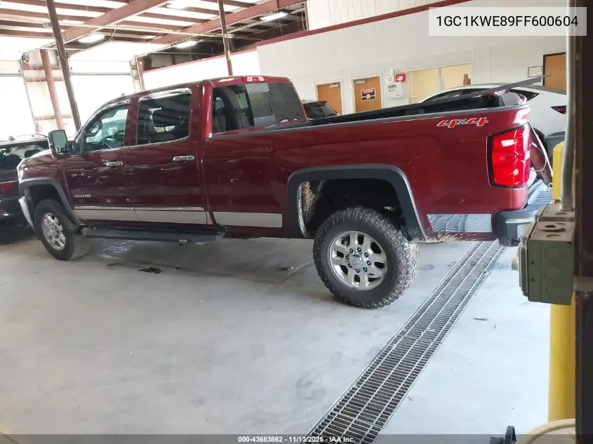 1GC1KWE89FF600604 2015 Chevrolet Silverado 2500Hd Ltz