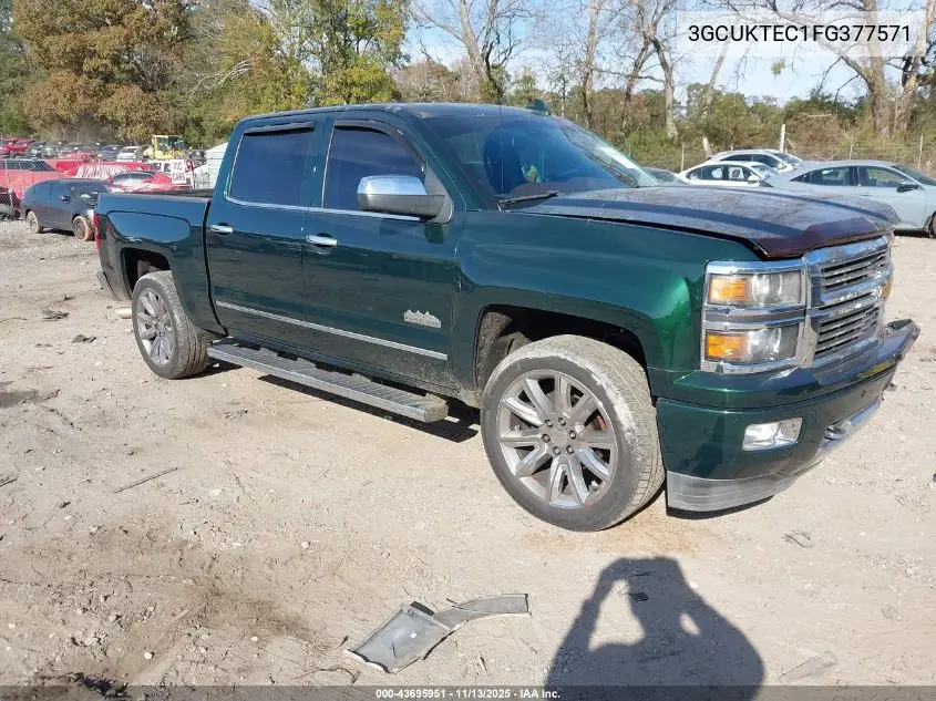 3GCUKTEC1FG377571 2015 Chevrolet Silverado 1500 High Country