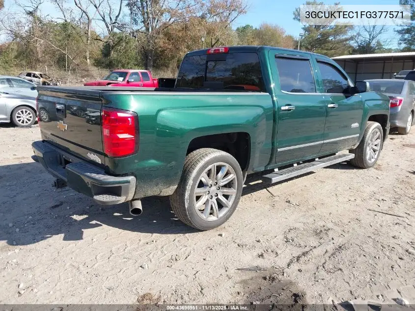 3GCUKTEC1FG377571 2015 Chevrolet Silverado 1500 High Country