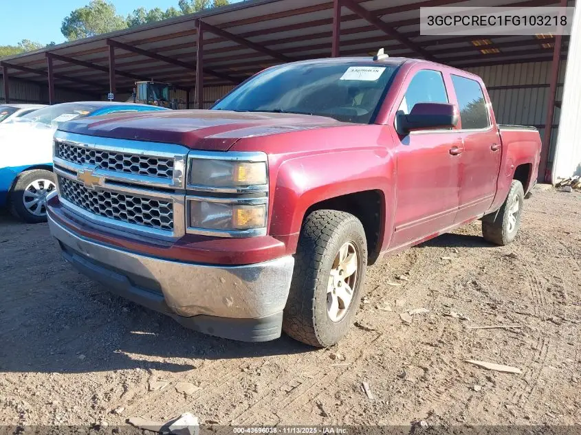 3GCPCREC1FG103218 2015 Chevrolet Silverado 1500 1Lt