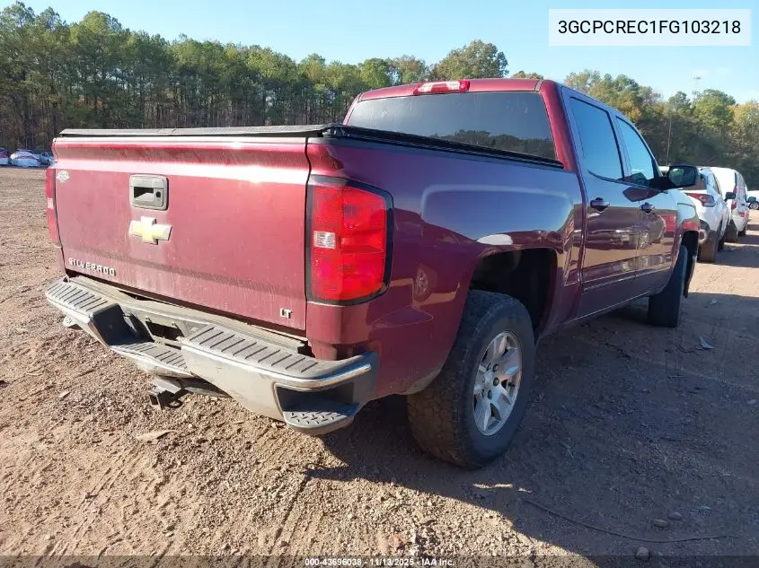 3GCPCREC1FG103218 2015 Chevrolet Silverado 1500 1Lt