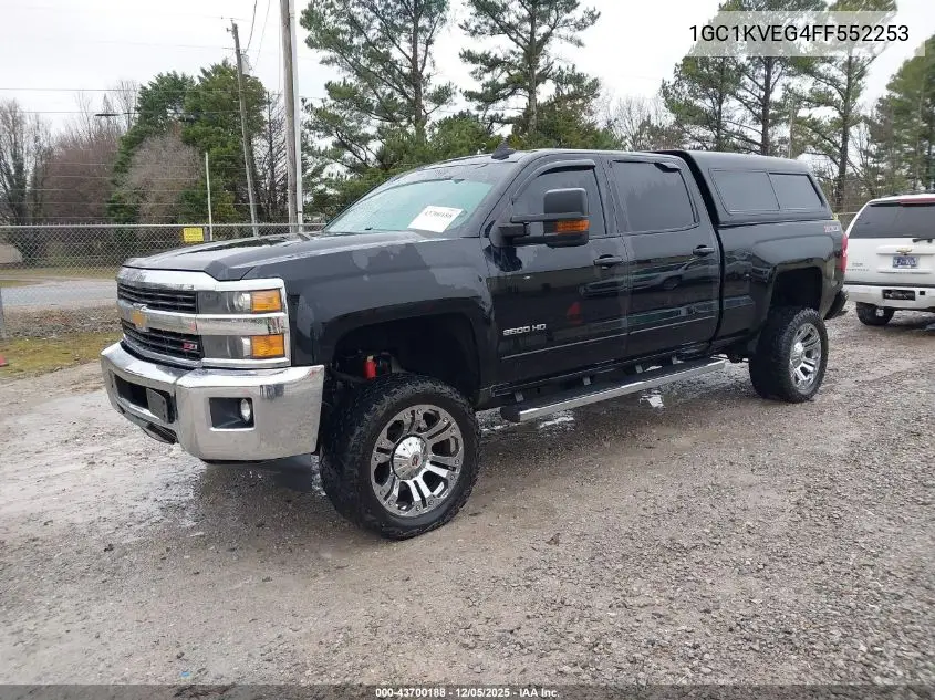1GC1KVEG4FF552253 2015 Chevrolet Silverado 2500Hd Lt