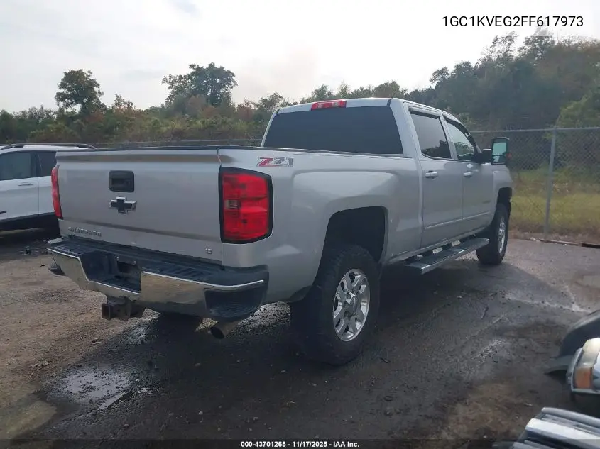 1GC1KVEG2FF617973 2015 Chevrolet Silverado 2500Hd Lt