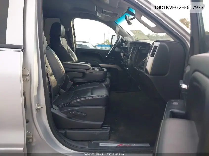 1GC1KVEG2FF617973 2015 Chevrolet Silverado 2500Hd Lt