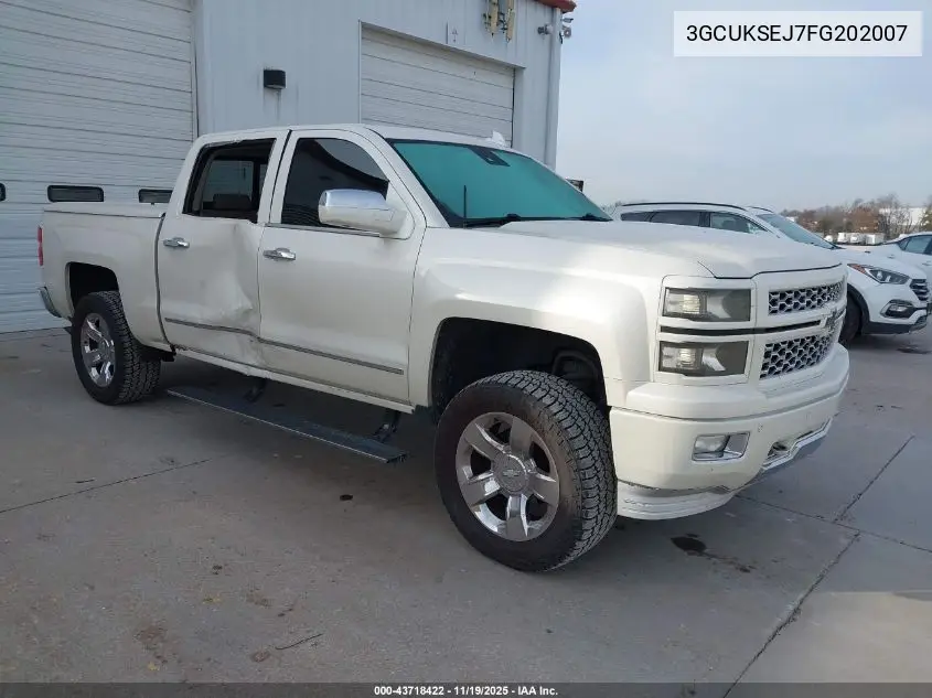 3GCUKSEJ7FG202007 2015 Chevrolet Silverado 1500 1Lz