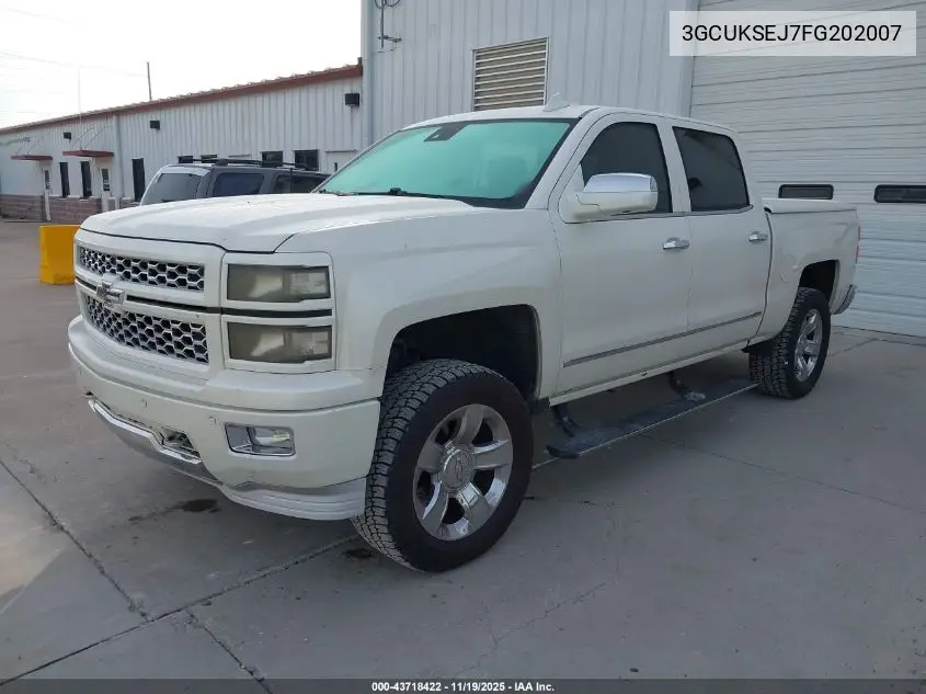 3GCUKSEJ7FG202007 2015 Chevrolet Silverado 1500 1Lz