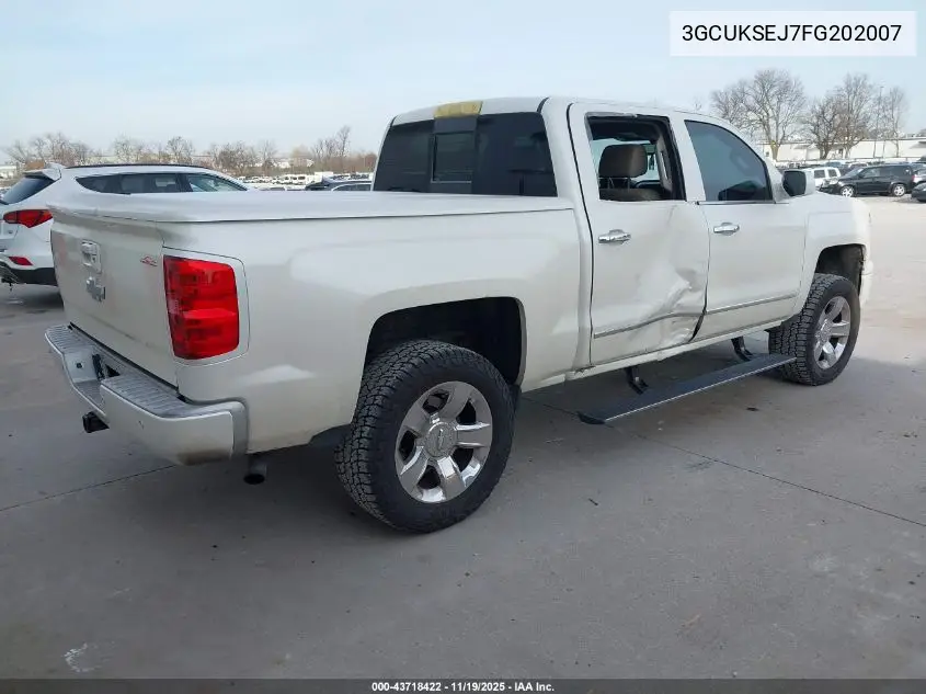 3GCUKSEJ7FG202007 2015 Chevrolet Silverado 1500 1Lz