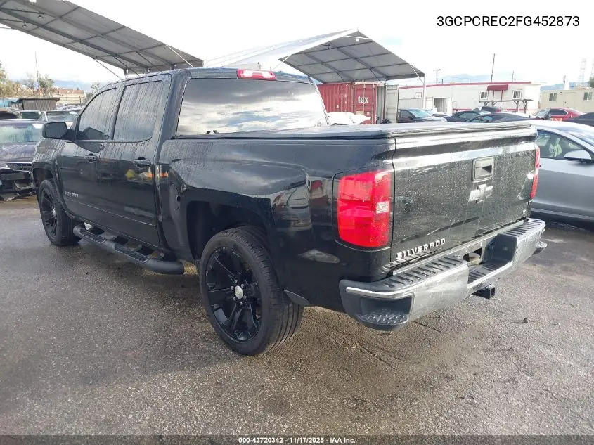 3GCPCREC2FG452873 2015 Chevrolet Silverado 1500 1Lt