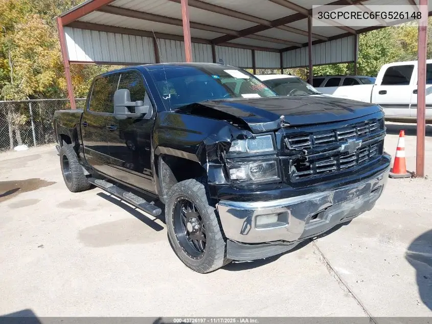 3GCPCREC6FG526148 2015 Chevrolet Silverado 1500 1Lt