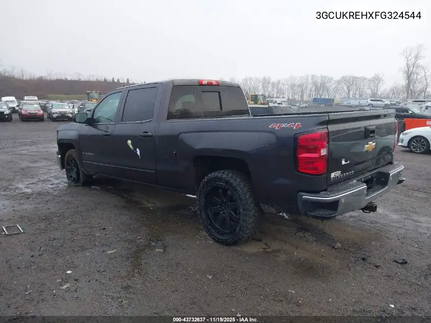 3GCUKREHXFG324544 2015 Chevrolet Silverado 1500 1Lt