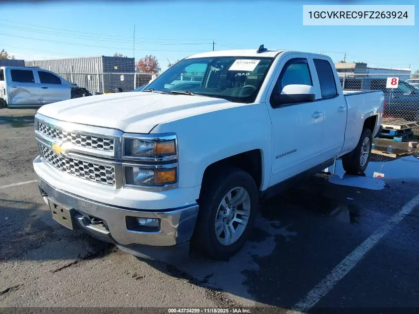 1GCVKREC9FZ263924 2015 Chevrolet Silverado 1500 1Lt