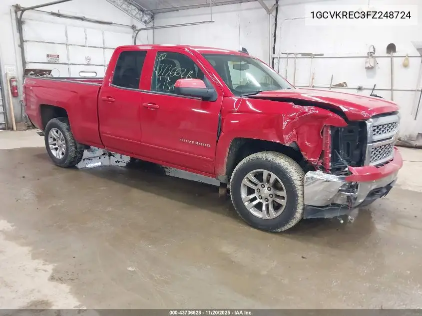 1GCVKREC3FZ248724 2015 Chevrolet Silverado 1500 1Lt
