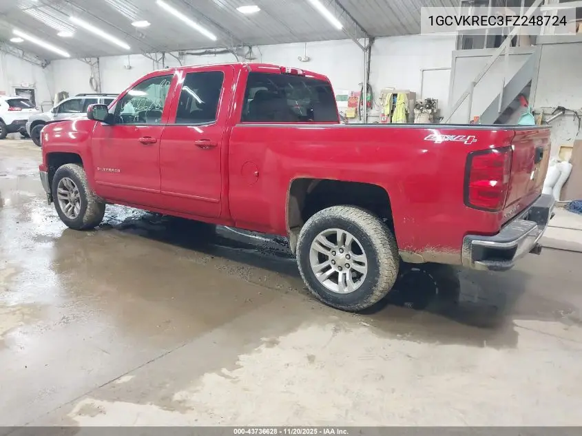 1GCVKREC3FZ248724 2015 Chevrolet Silverado 1500 1Lt