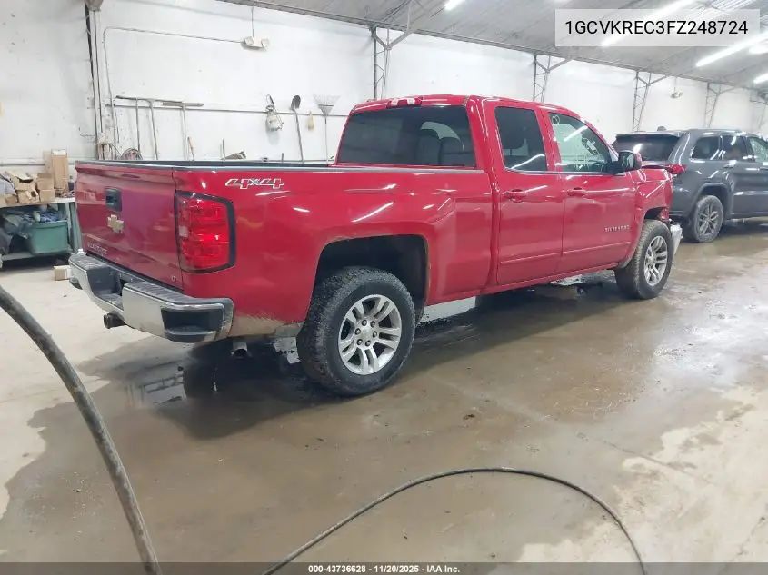 1GCVKREC3FZ248724 2015 Chevrolet Silverado 1500 1Lt
