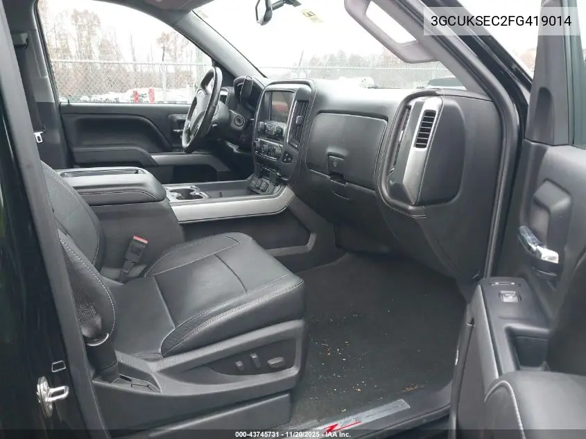 3GCUKSEC2FG419014 2015 Chevrolet Silverado 1500 2Lz