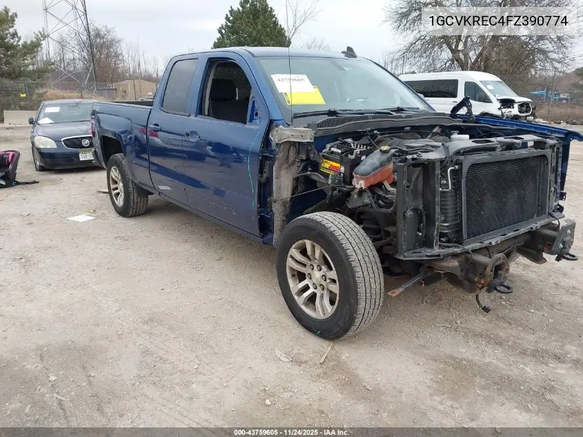 1GCVKREC4FZ390774 2015 Chevrolet Silverado 1500 2Lt