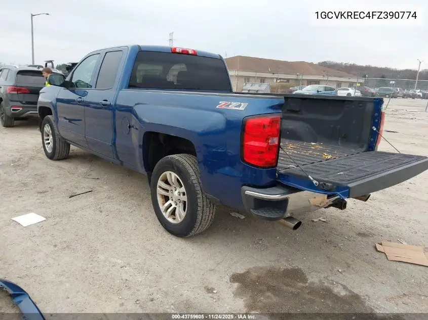 1GCVKREC4FZ390774 2015 Chevrolet Silverado 1500 2Lt