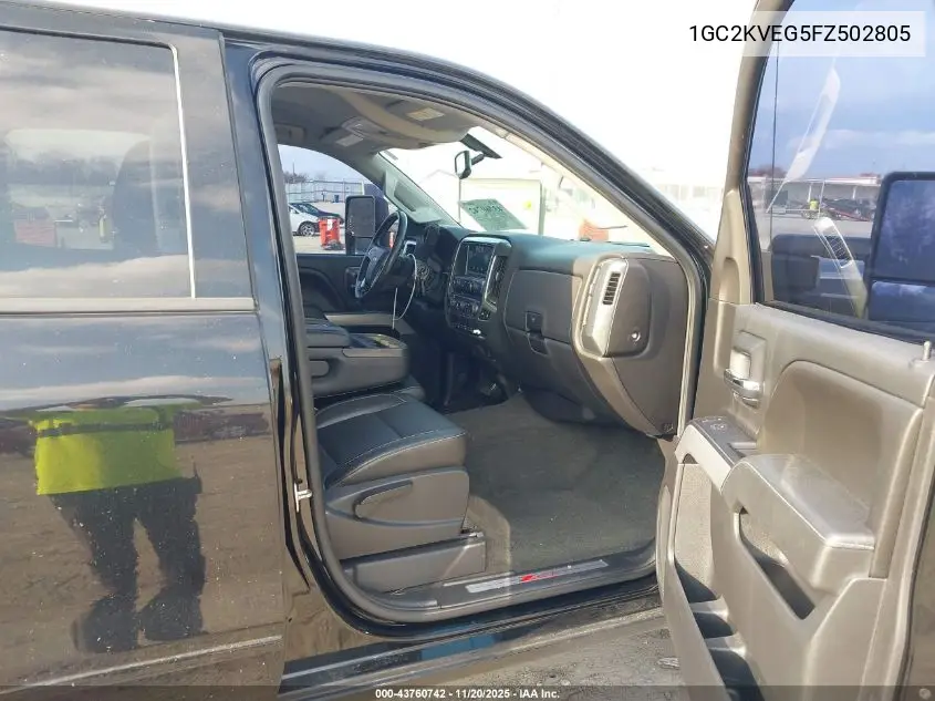 1GC2KVEG5FZ502805 2015 Chevrolet Silverado 2500Hd Lt
