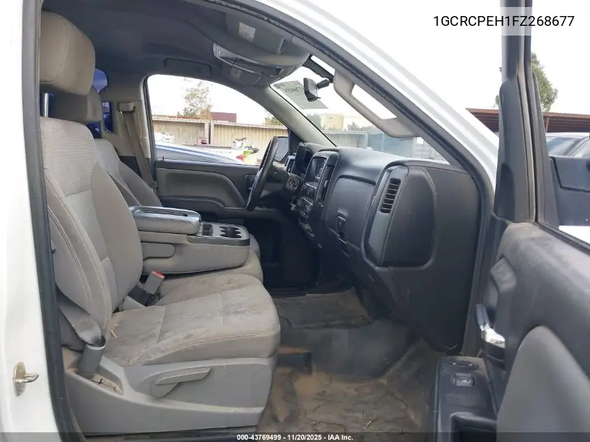 1GCRCPEH1FZ268677 2015 Chevrolet Silverado 1500 Wt