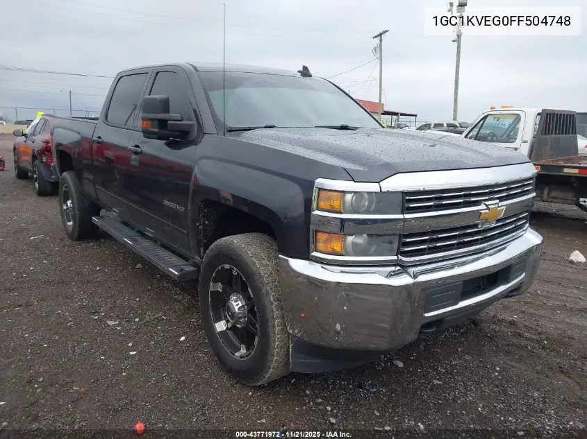 1GC1KVEG0FF504748 2015 Chevrolet Silverado 2500Hd Lt