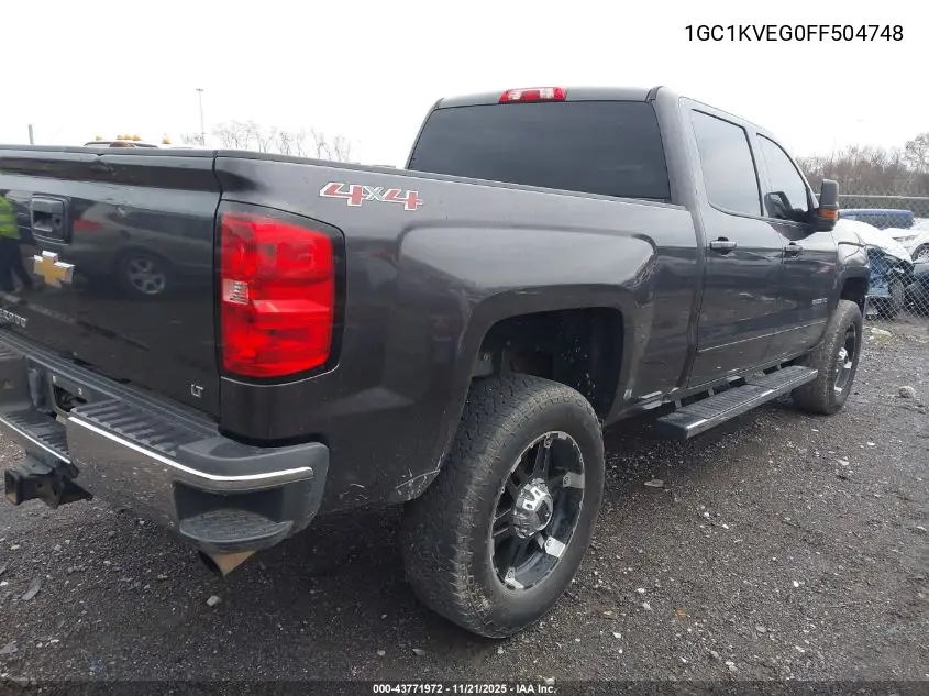 1GC1KVEG0FF504748 2015 Chevrolet Silverado 2500Hd Lt