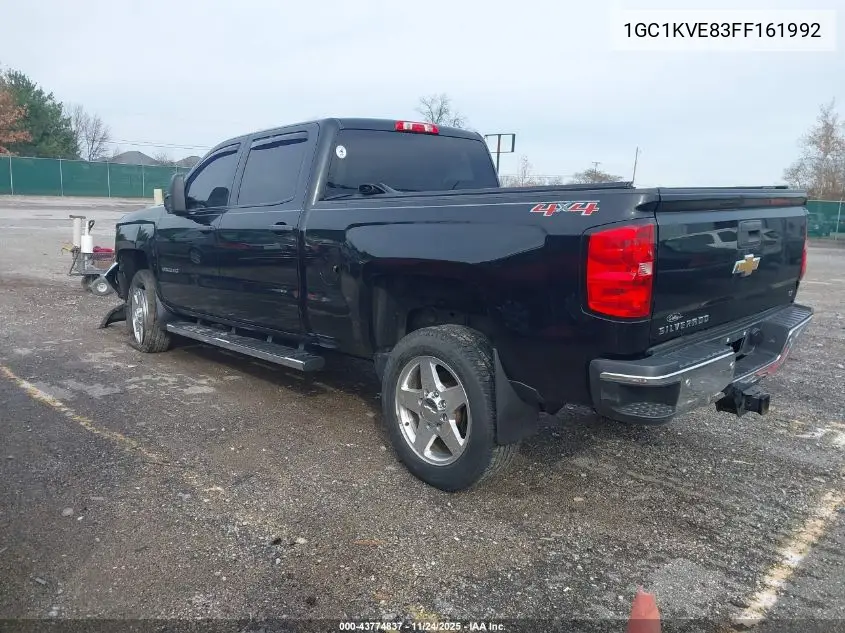 1GC1KVE83FF161992 2015 Chevrolet Silverado 2500Hd Lt