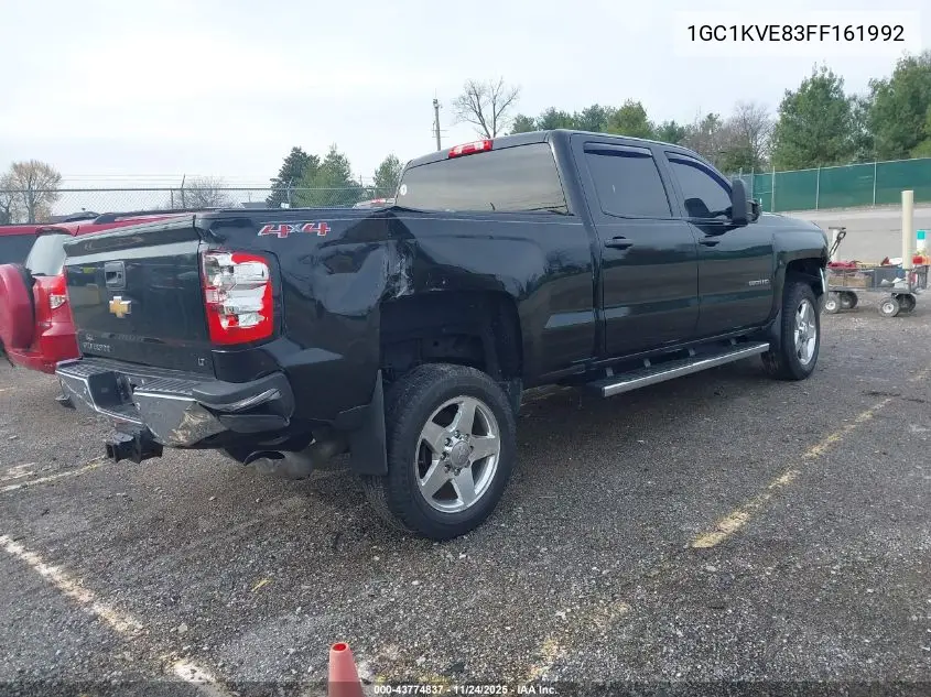 1GC1KVE83FF161992 2015 Chevrolet Silverado 2500Hd Lt