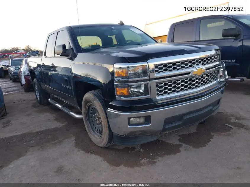 1GCRCREC2FZ397852 2015 Chevrolet Silverado 1500 1Lt