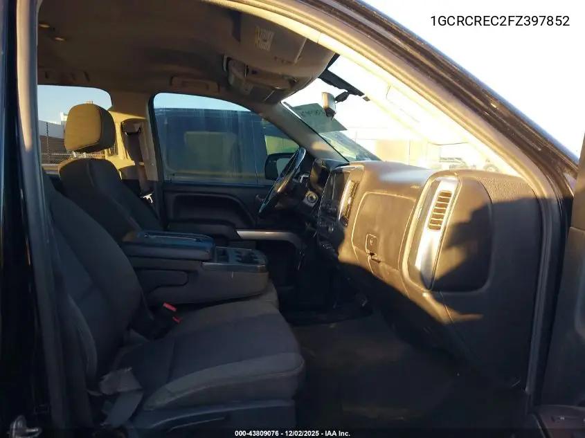 1GCRCREC2FZ397852 2015 Chevrolet Silverado 1500 1Lt