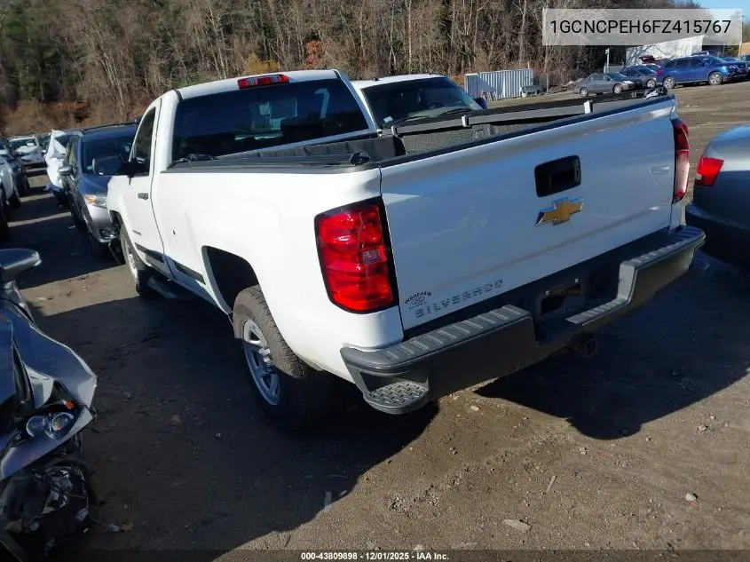 1GCNCPEH6FZ415767 2015 Chevrolet Silverado 1500 Wt