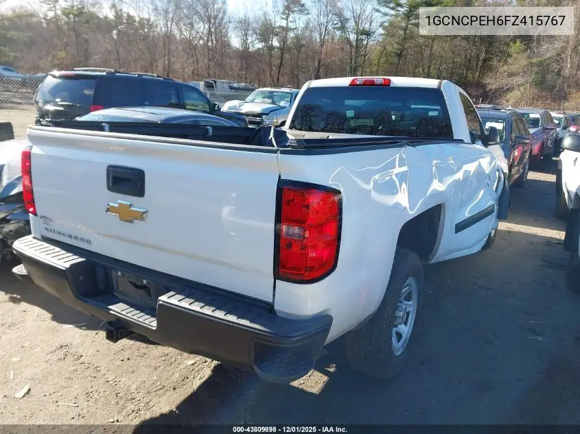 1GCNCPEH6FZ415767 2015 Chevrolet Silverado 1500 Wt