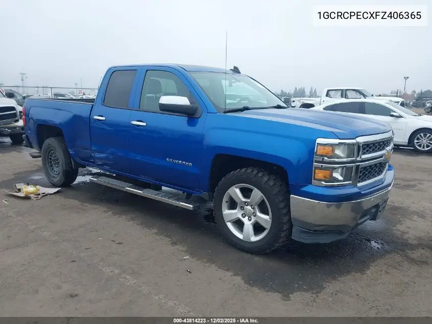 1GCRCPECXFZ406365 2015 Chevrolet Silverado 1500 Ls