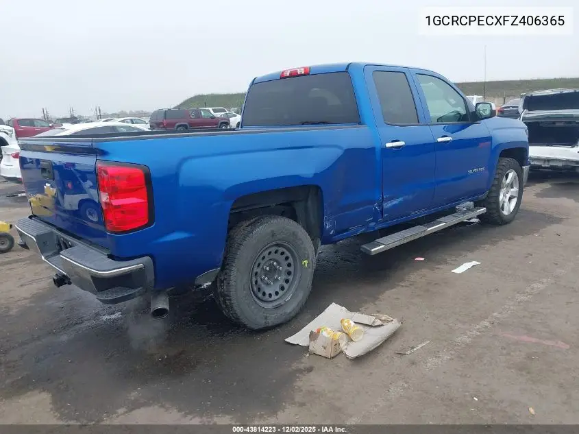 1GCRCPECXFZ406365 2015 Chevrolet Silverado 1500 Ls