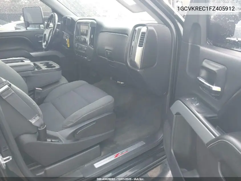 1GCVKREC1FZ405912 2015 Chevrolet Silverado 1500 2Lt