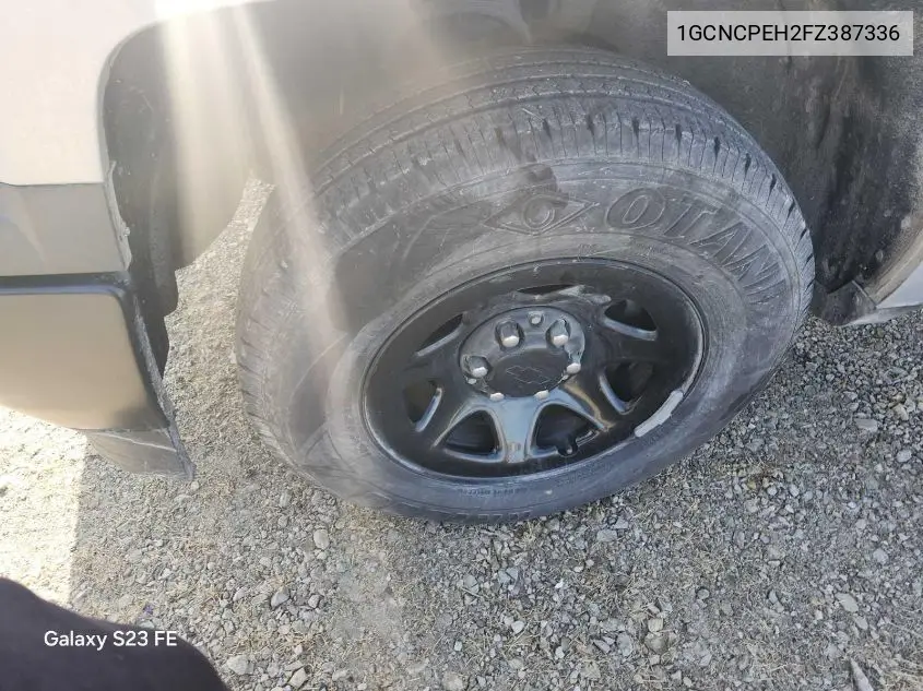 1GCNCPEH2FZ387336 2015 Chevrolet Silverado 1500 Wt