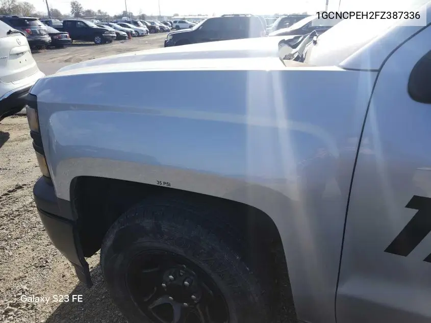 1GCNCPEH2FZ387336 2015 Chevrolet Silverado 1500 Wt