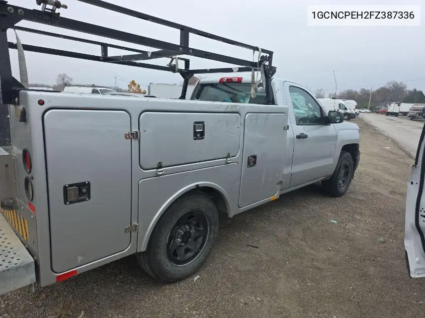 1GCNCPEH2FZ387336 2015 Chevrolet Silverado 1500 Wt